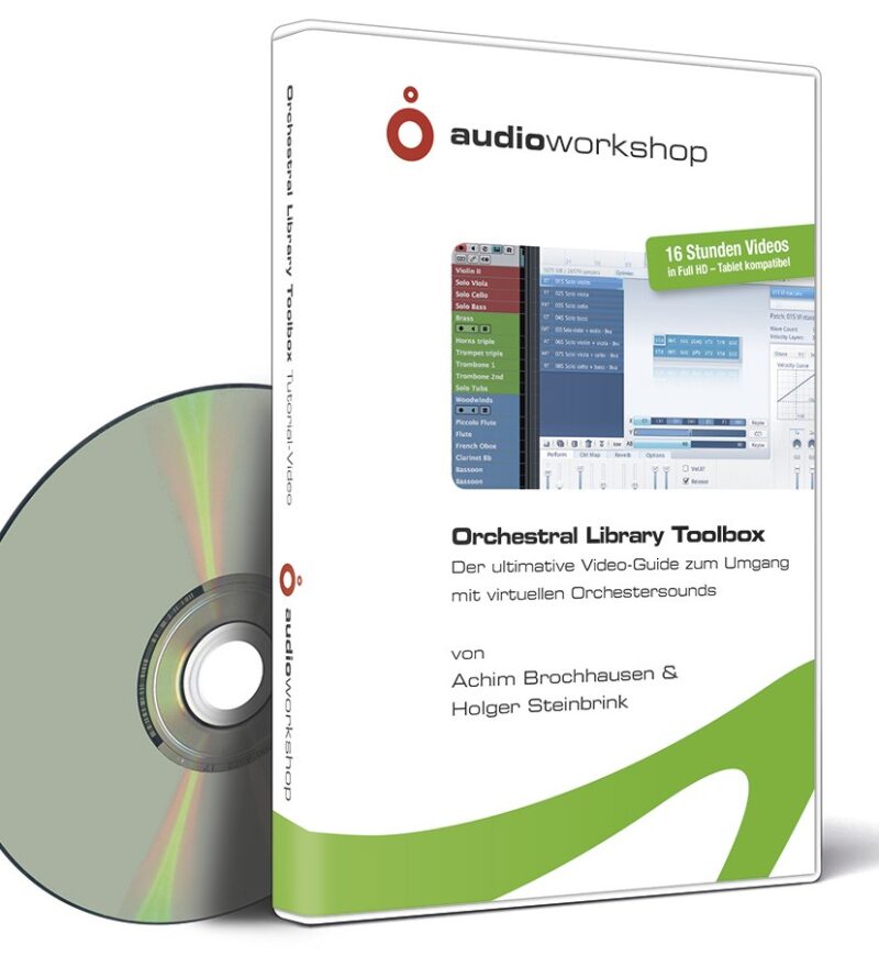 Orchestral Library Toolbox Tutorial-Video DVD