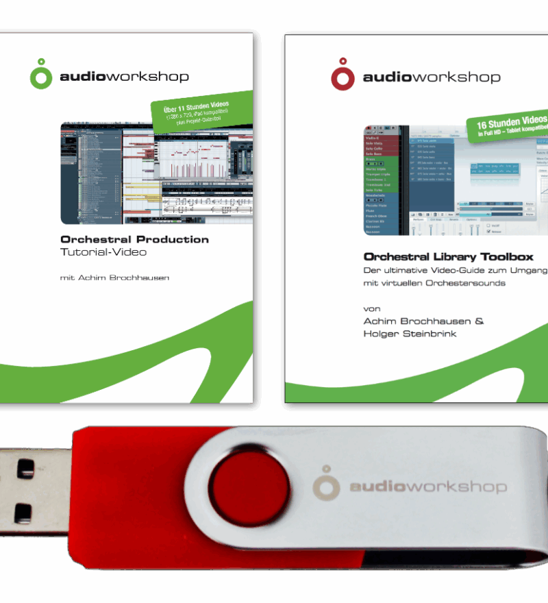 Orchestral Tutorial Bundle auf USB-Stick