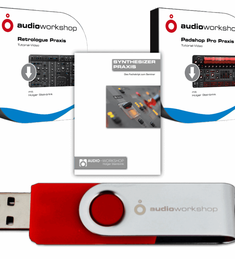 Cubase Synthesizer Praxis Tutorials auf USB-Stick