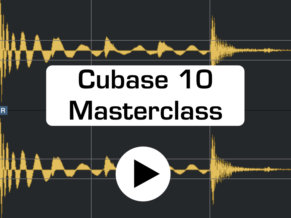 Cubase 10 Masterclass Tutorial Video