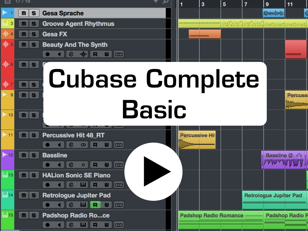 Cubase Complete 9 Basic