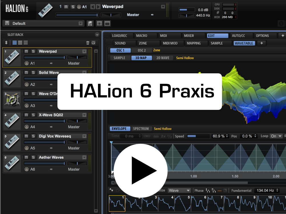 HALion 6 Praxis