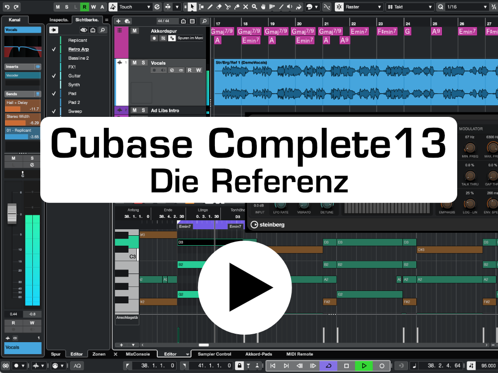 Cubase Complete 13 – Die Referenz