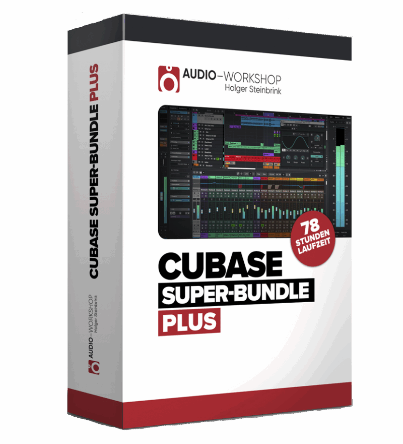 !!! Cubase Super Bundle Plus auf USB-Stick