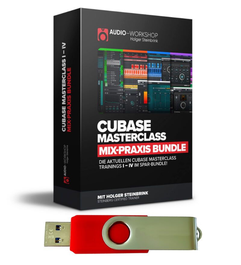 ! Cubase Masterclass Mix-Praxis Tutorials auf USB-Stick