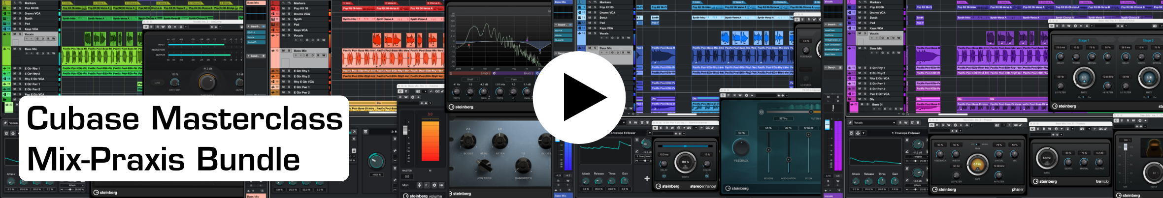 Cubase Masterclass Mix-Praxis Bundle