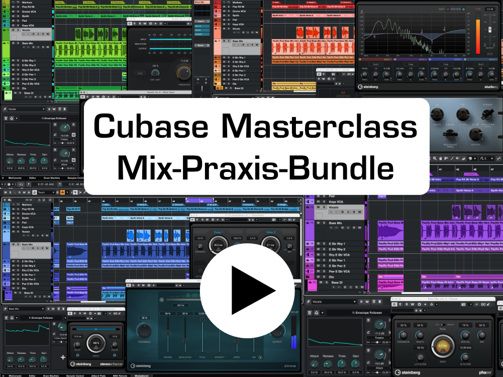 Cubase Masterclass Mix-Praxis Bundle