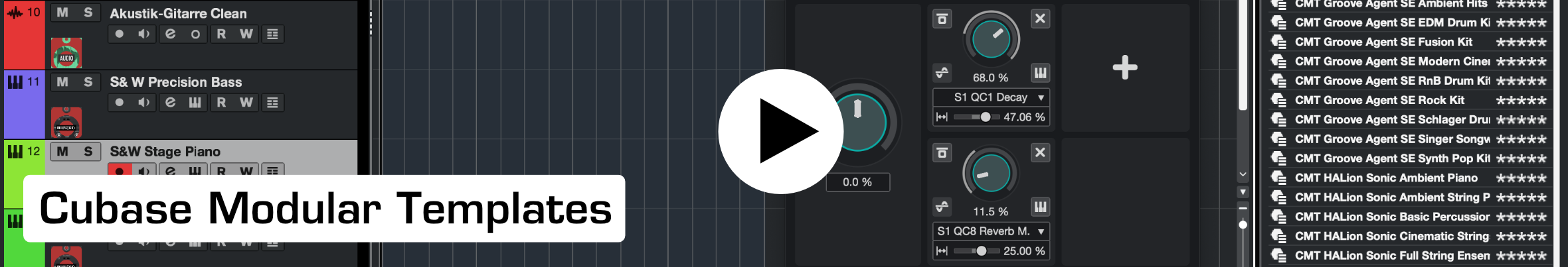 Cubase Modular Templates